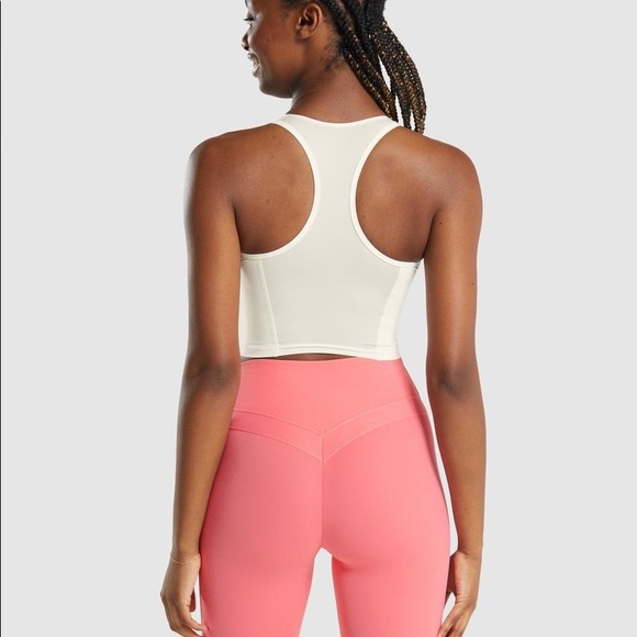 Whitney Simmons x GS Crop Tank in Unbleached - Picture 2 of 3